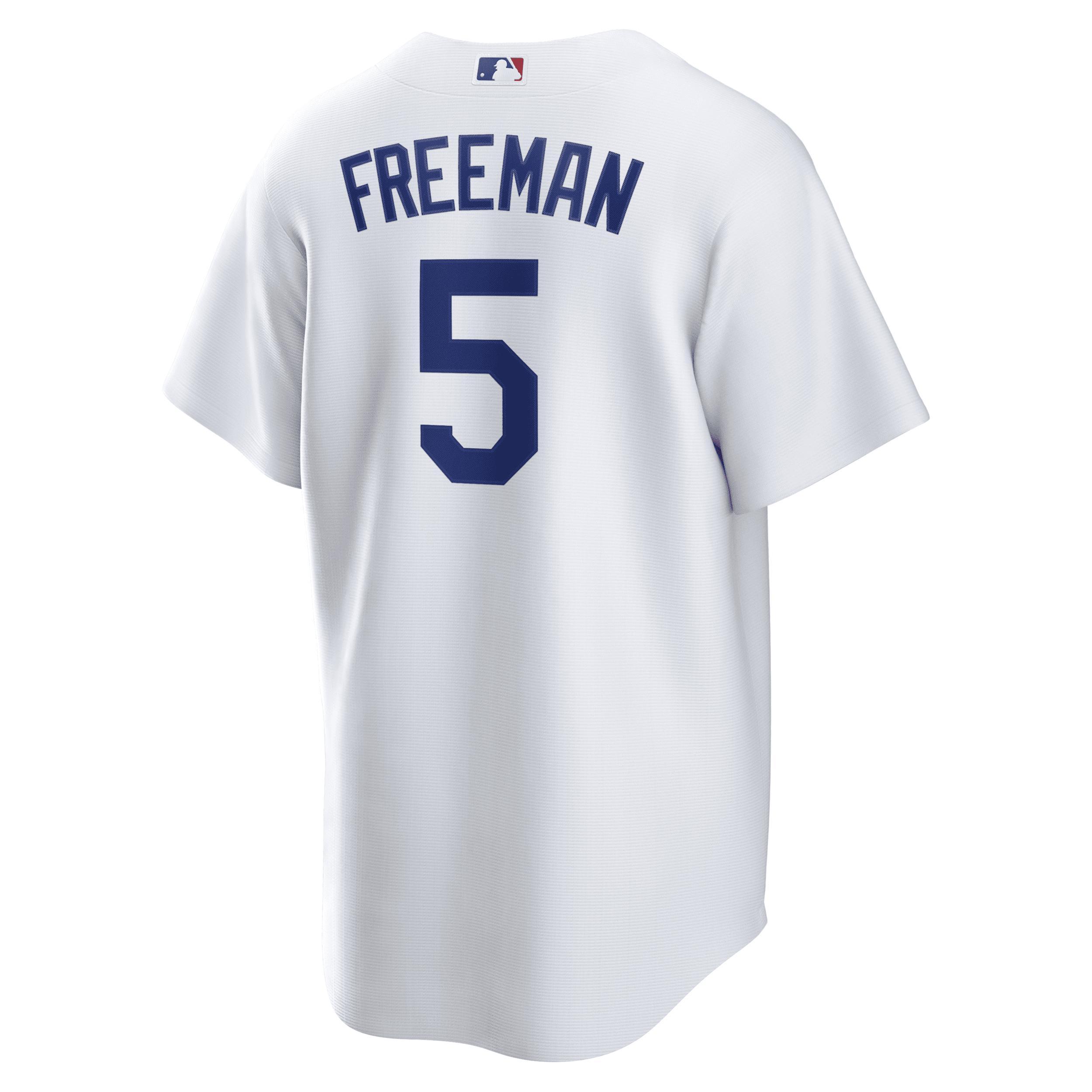 Mens Nike Freddie Freeman Los Angeles Dodgers Replica Player Jersey Product Image