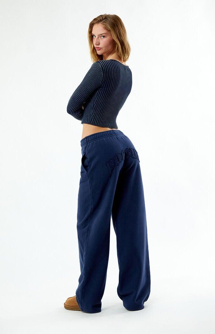 Women's Applique Baggy Sweatpants Product Image