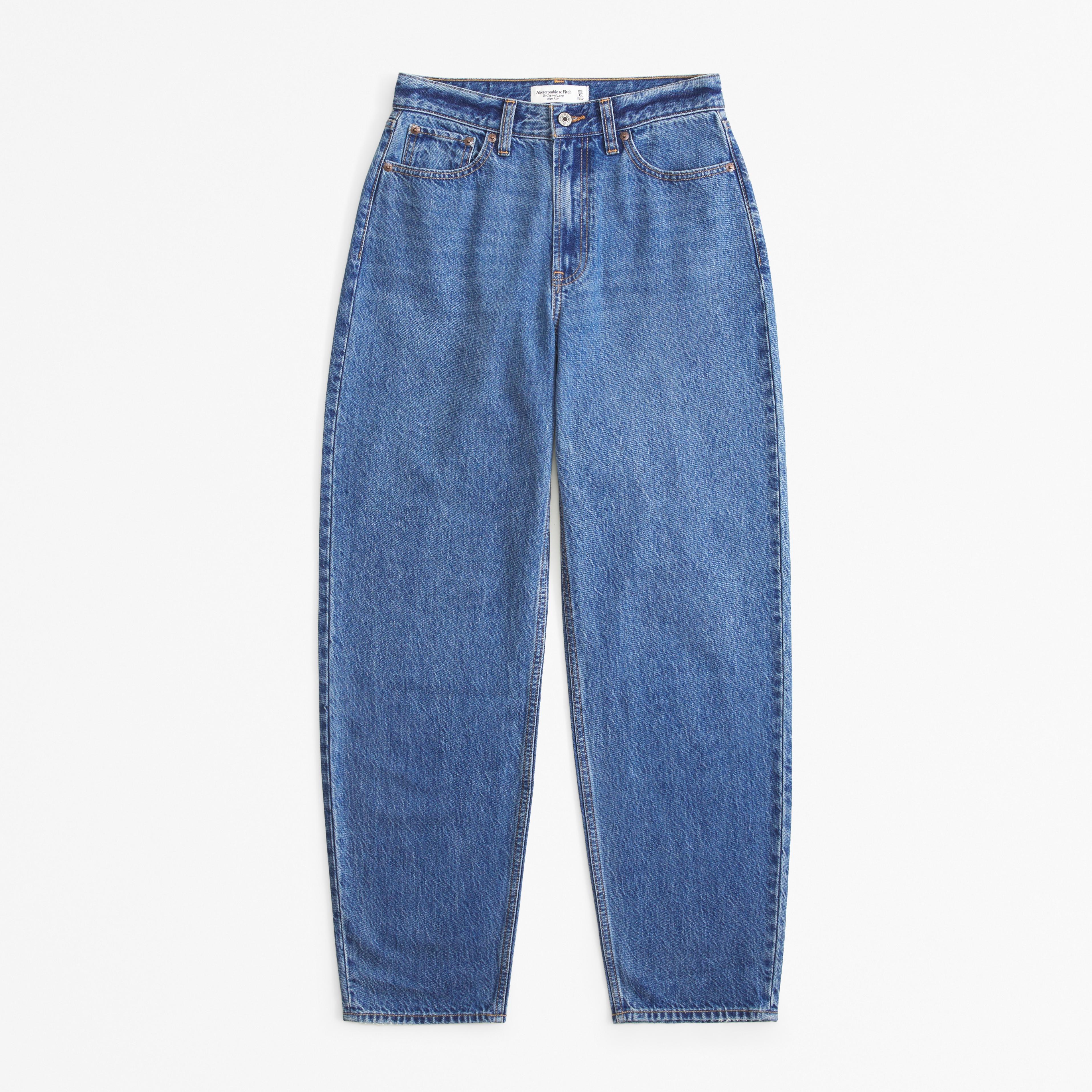 High Rise Tapered Loose Jean Product Image