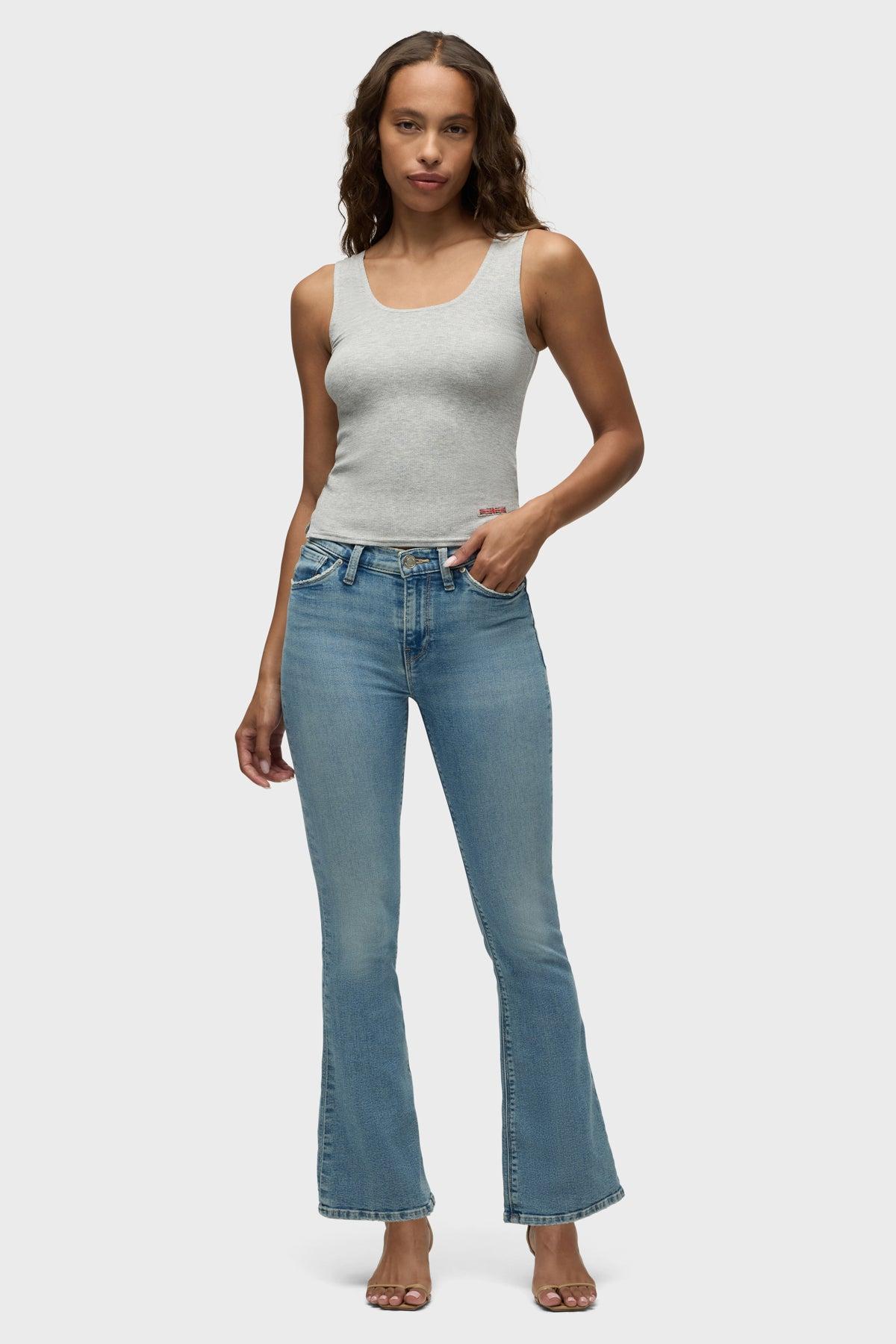 Nico Mid-Rise Bootcut Barefoot Jean Female Product Image