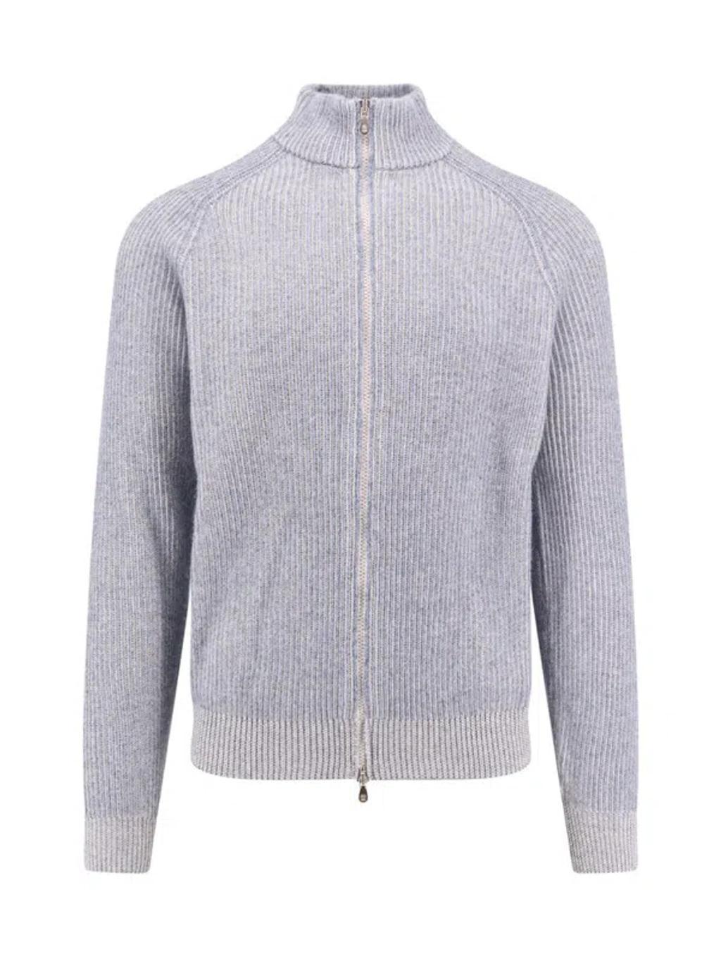 BRUNELLO CUCINELLI Zip In Blue Product Image