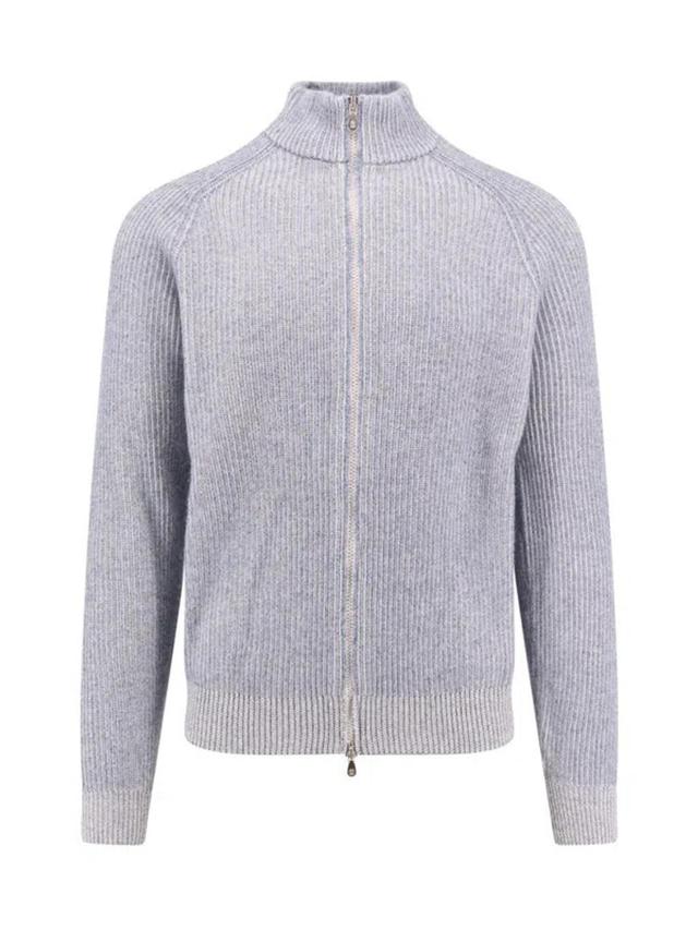 BRUNELLO CUCINELLI Zip In Blue Product Image