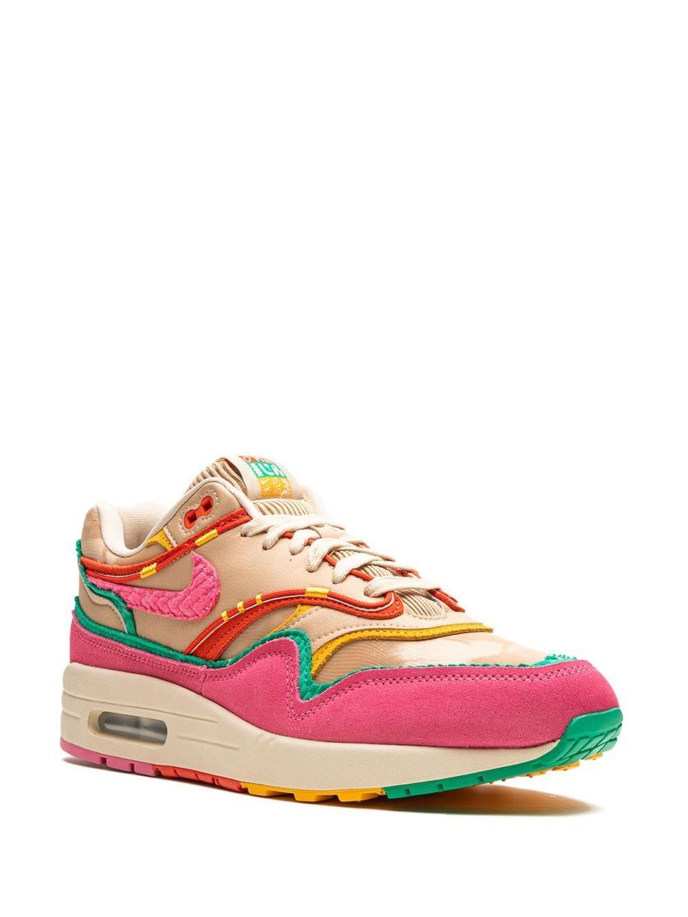 Air Max 1 "familia" Sneakers In Pink Product Image