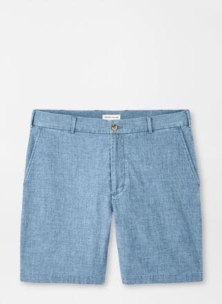 Mens Crown Chambray Flat-Front Shorts Product Image