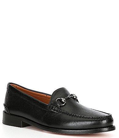 Johnston  Murphy Mens Halstead Bit Leather Loafers Product Image