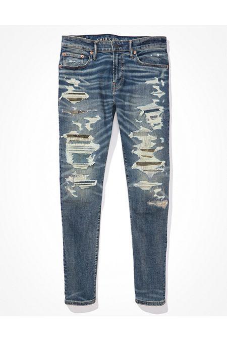 AE AirFlex Patched Athletic Skinny Jean Men's Product Image