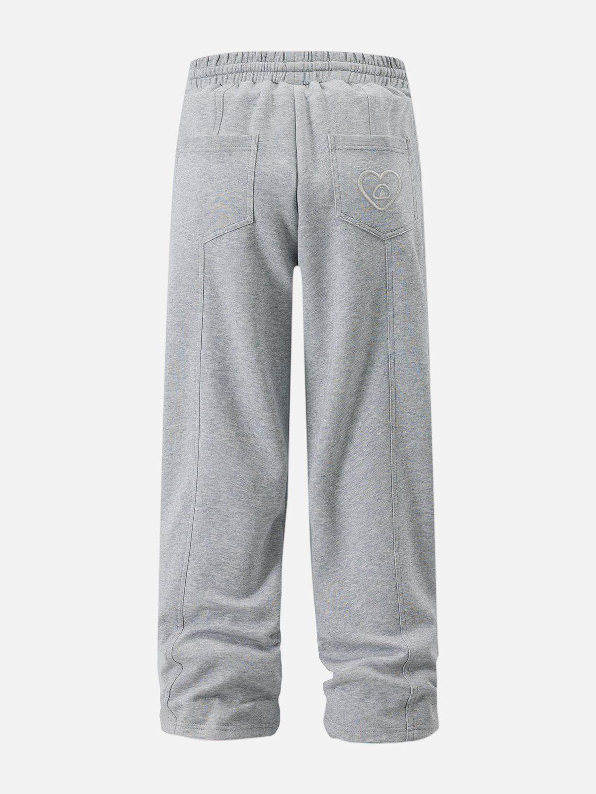 Aelfric Eden Basic Patchwork Baggy Sweatpants Product Image