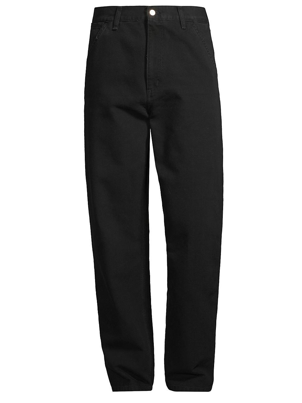 Mens Cotton Straight-Leg Pants Product Image