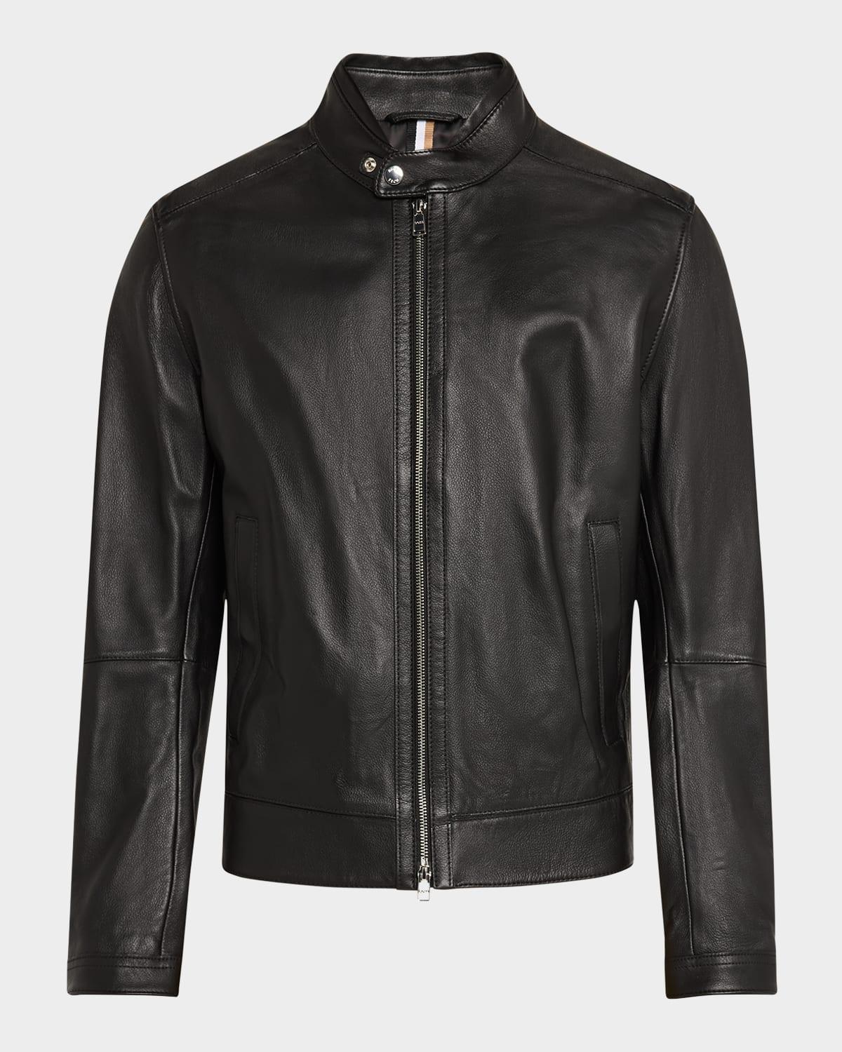 Men's Mansell Leather Jacket Product Image