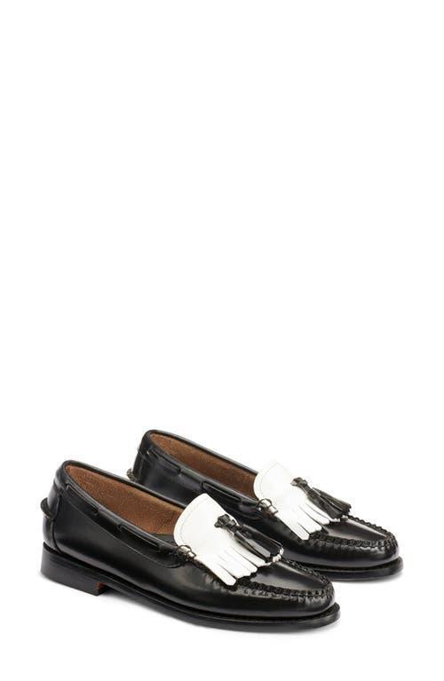 G.H. Bass Womens Esther Leather Tassel Detail Loafers Product Image