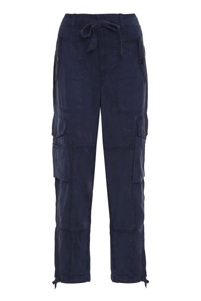 POLO RALPH LAUREN Pants  Woman Color Blue Product Image