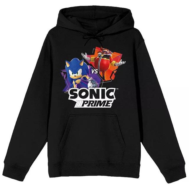 Mens Sonic Prime Sonic Vs Eggman Graphic Hoodie Product Image