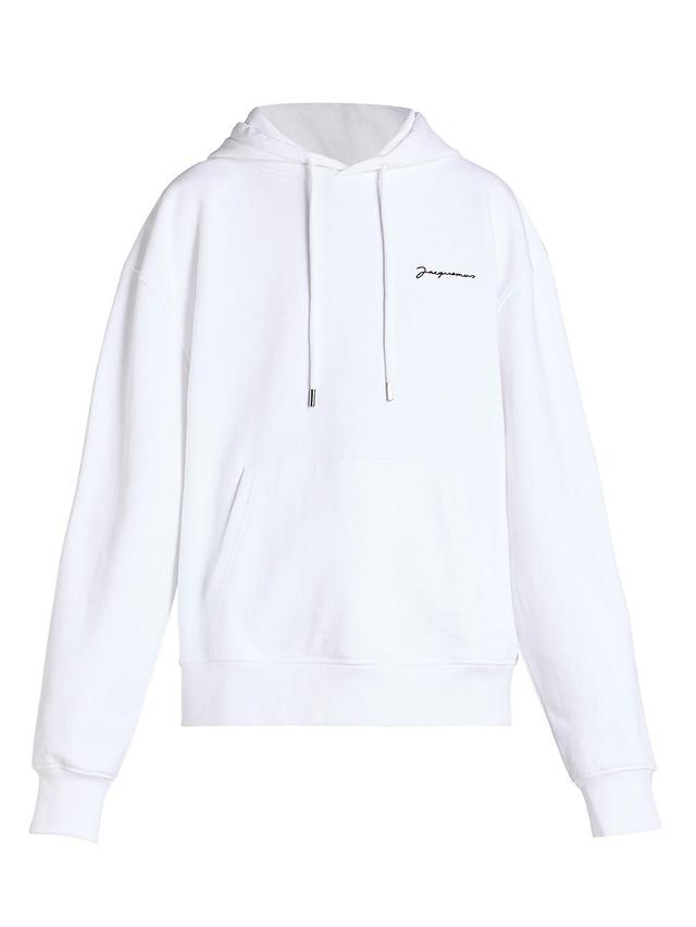 Womens Embroidered Logo Hoodie Product Image