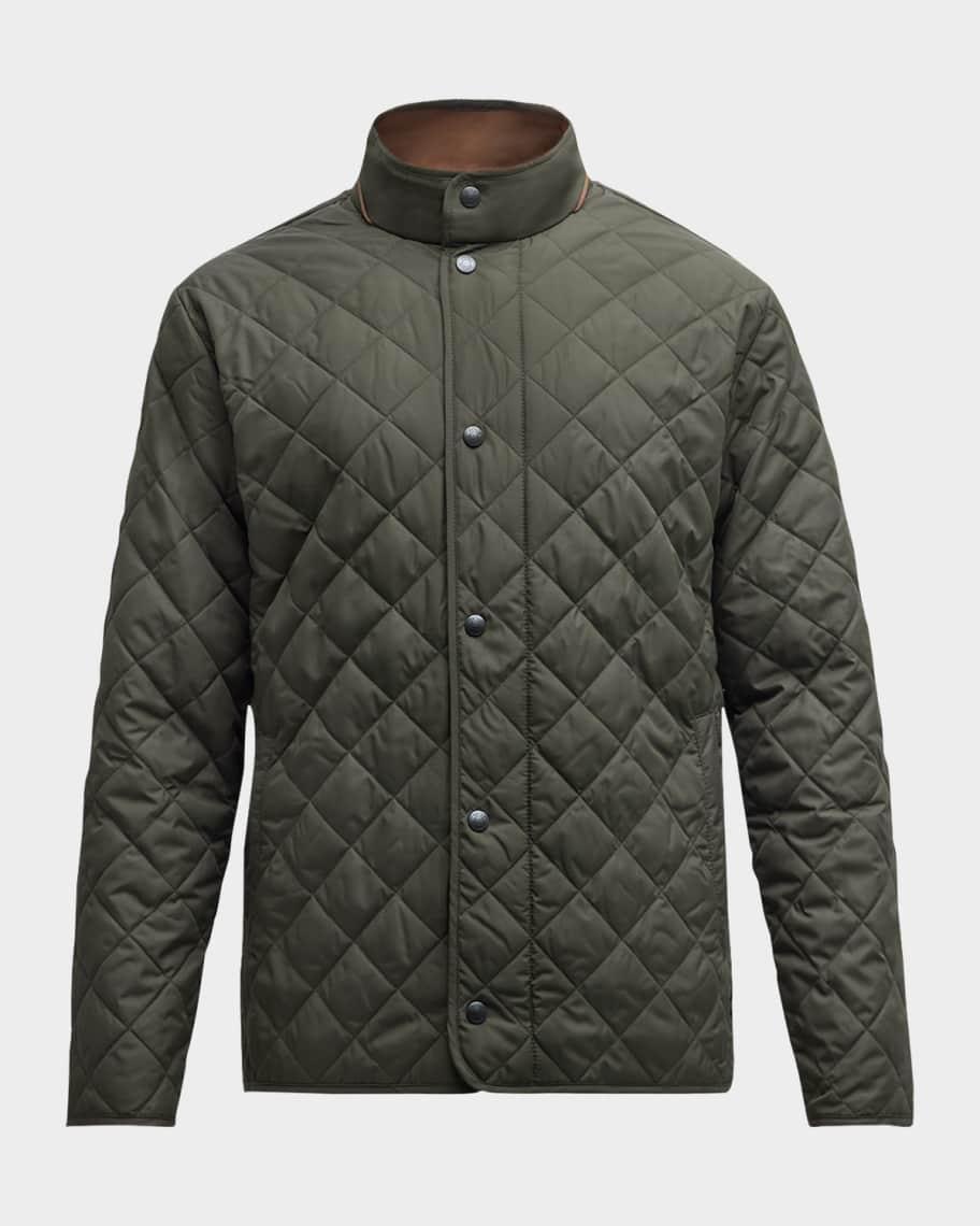 Mens Suffolk Quilted Coat Product Image