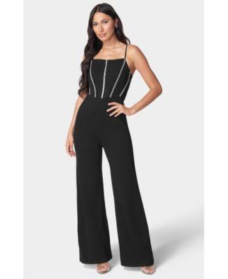 Women's Embellished Corset Jumpsuit Product Image