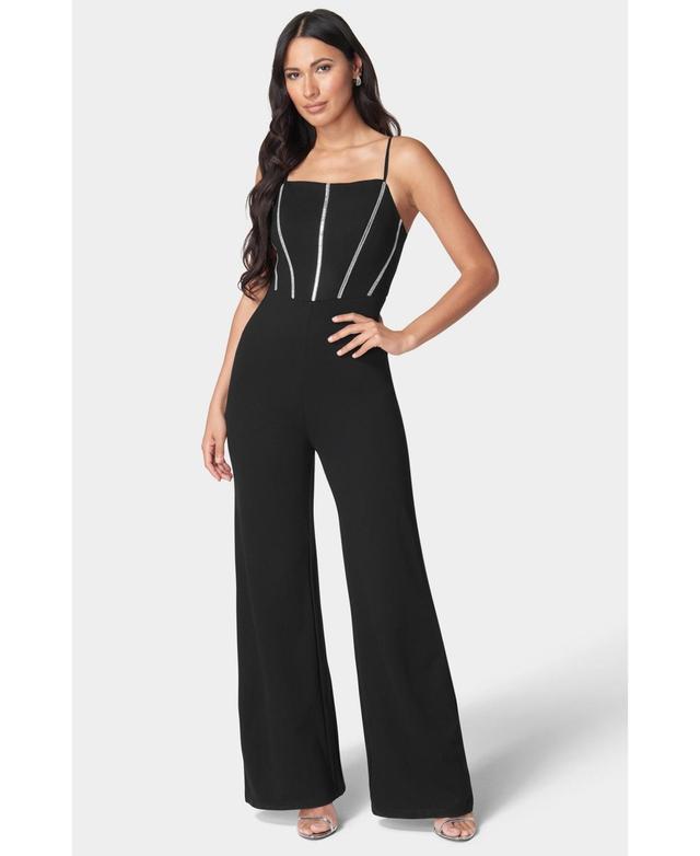 Women's Embellished Corset Jumpsuit Product Image