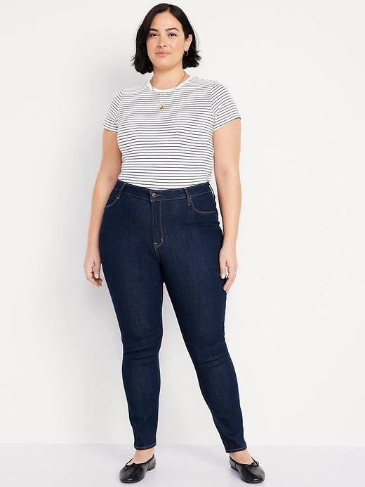 High-Waisted Wow Super-Skinny Jeans Product Image