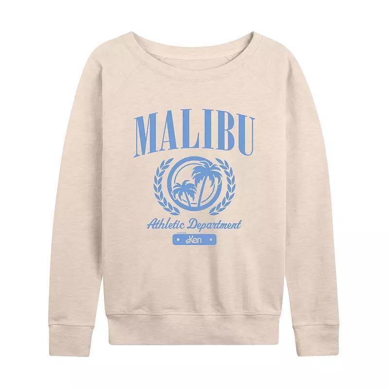 Womens Barbie Malibu Ath Dept Graphic Pullover Product Image