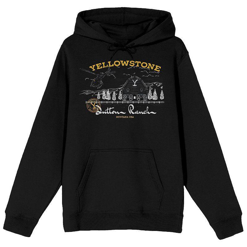 Mens Yellowstone Dutton Ranch Hoodie Product Image