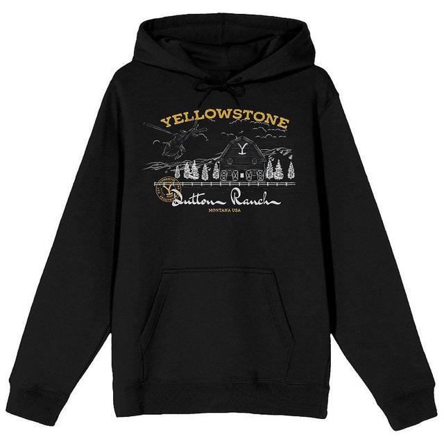 Mens Yellowstone Dutton Ranch Hoodie Product Image