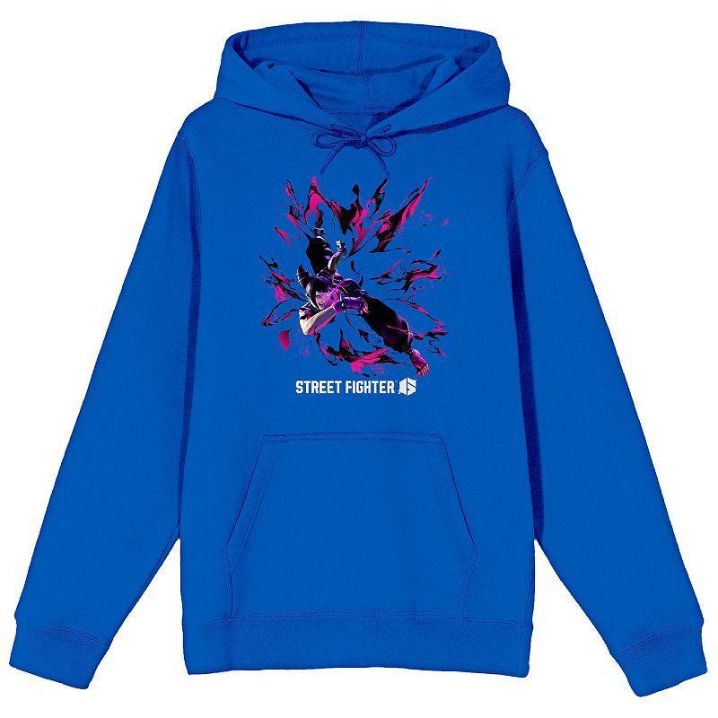 Mens Street Fighter VI Juri Round Graphic Hoodie Product Image