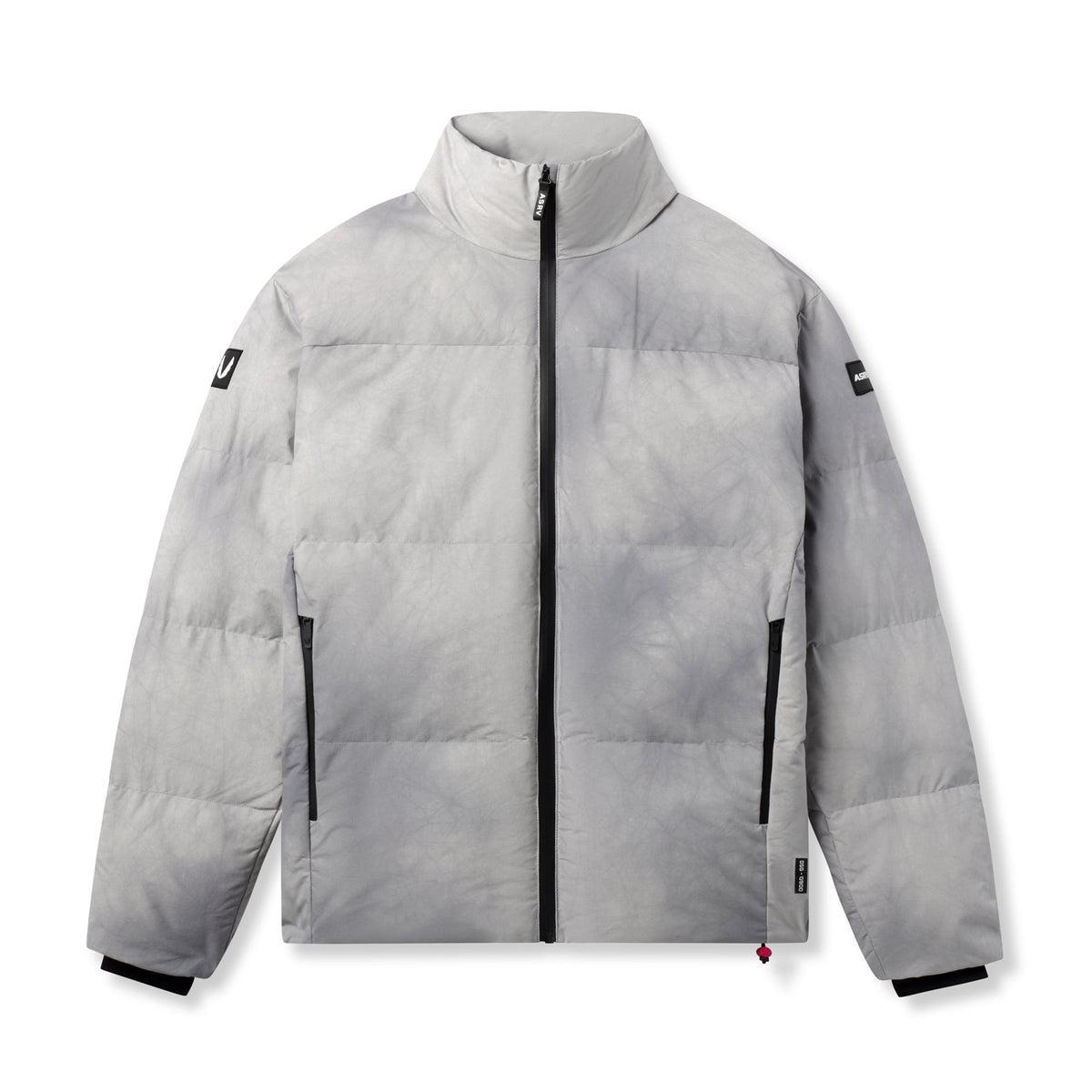 0900. PrimaLoft® Weather-Ready Puffer Jacket - Grey "Wave Dye" Product Image