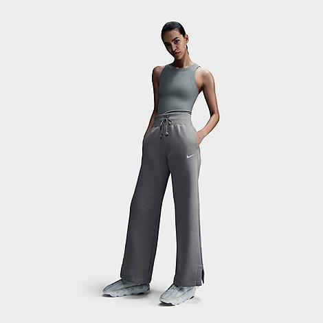 Womens Nike Sportswear Phoenix Fleece High-Waisted Wide-Leg Sweatpants Product Image