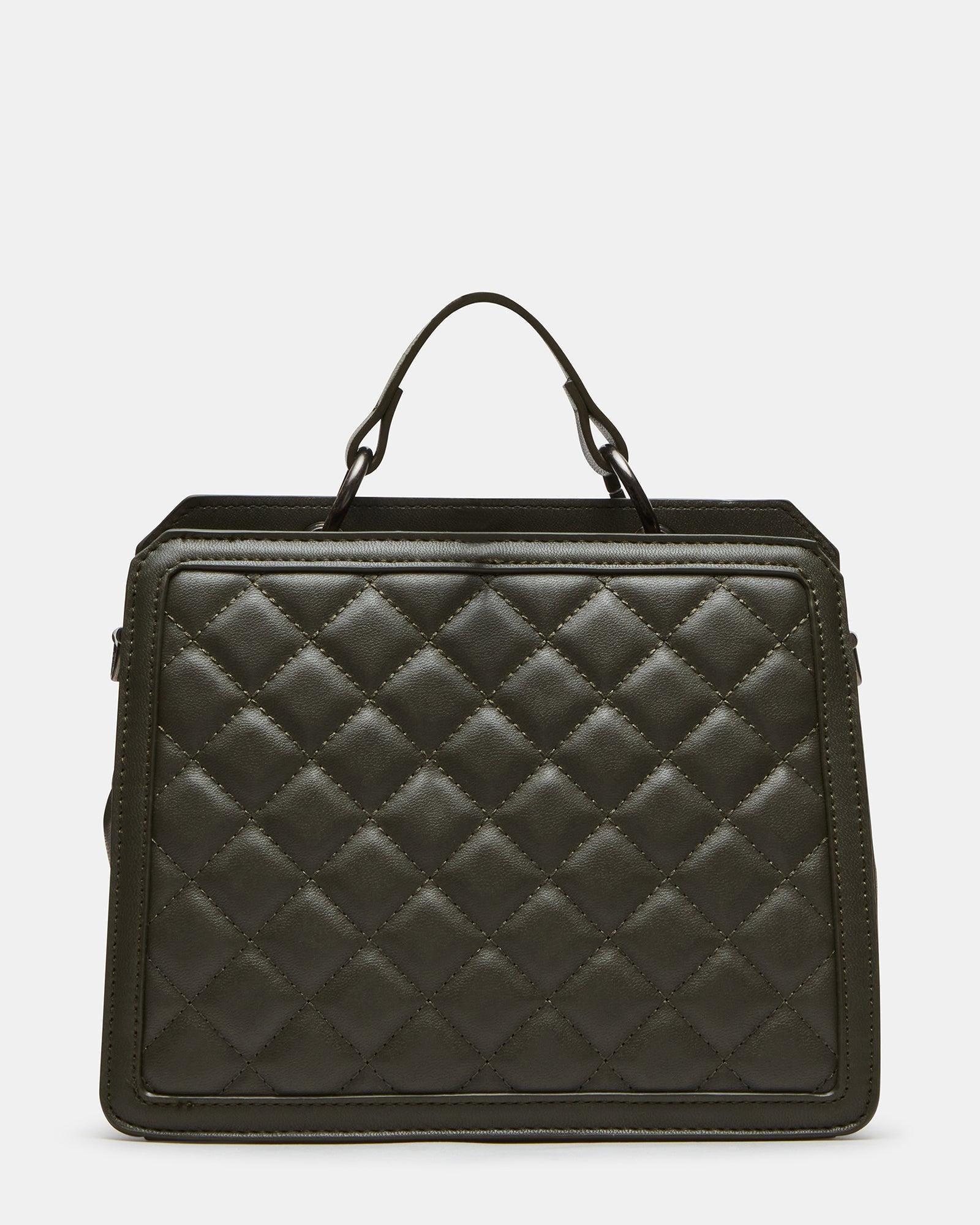 EVELYN BAG OLIVE QUILTED Female Product Image