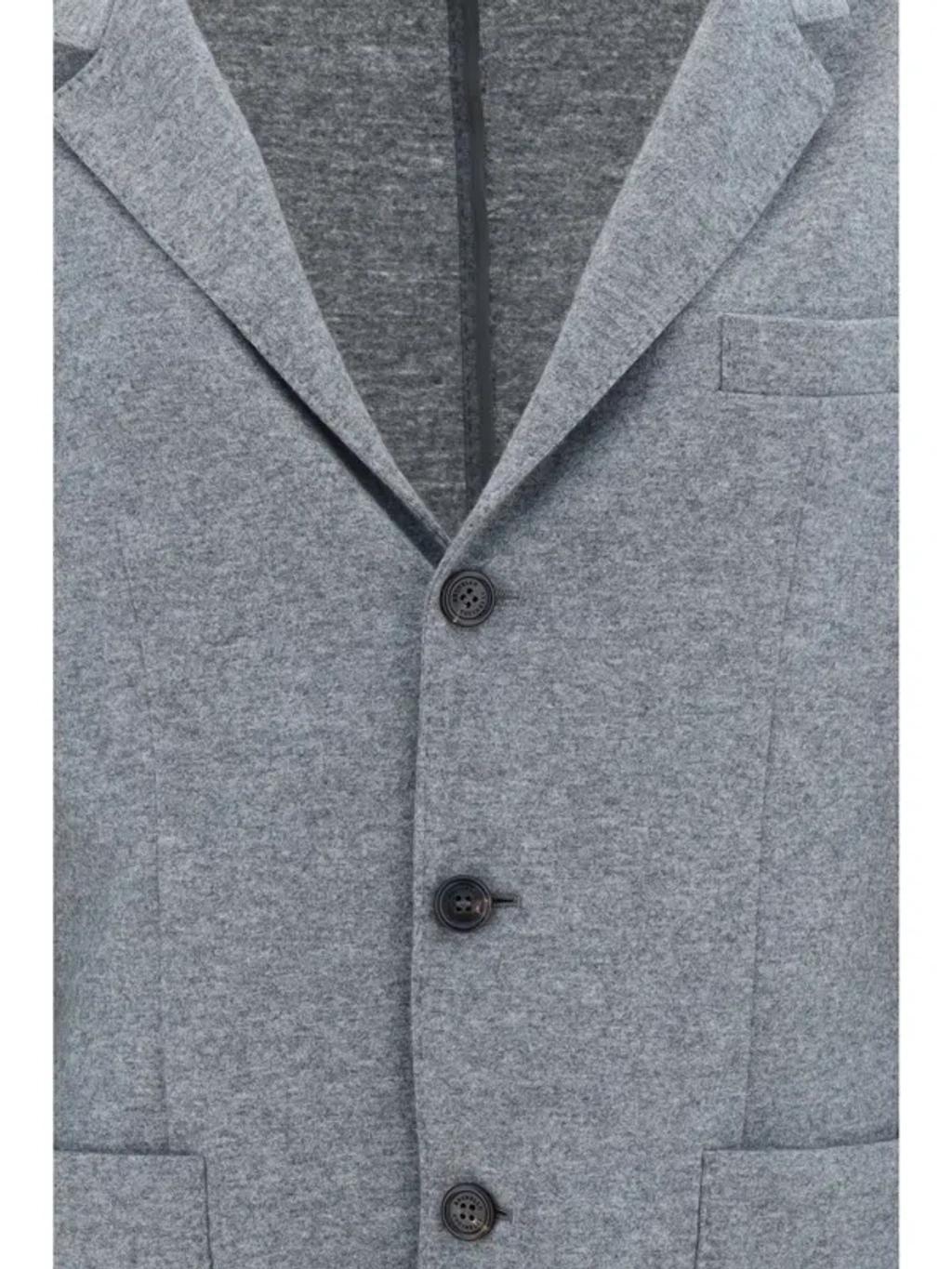 Giacca Blazer In Grey Product Image