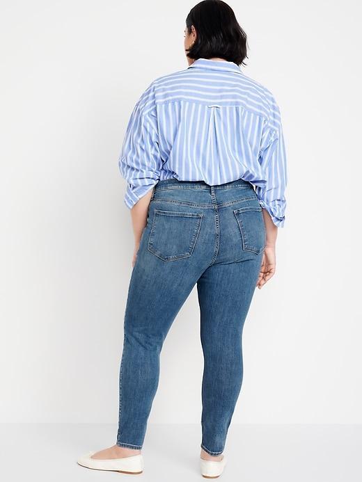 High-Waisted Rockstar Super-Skinny Jeans Product Image