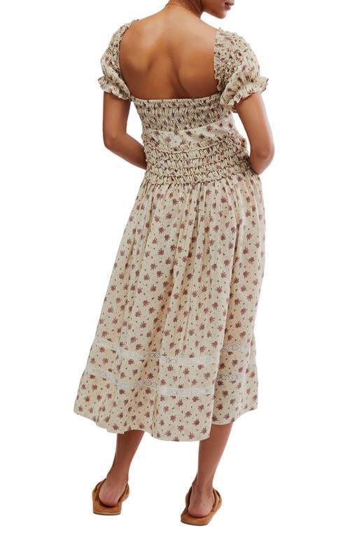 Bali Juniper Smocked Sundress In Ditsy Floral Product Image