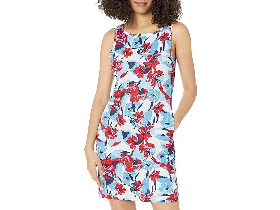 Columbia Chill River Printed Dress (Red Lily/Pop Flora) Women's Dress Product Image