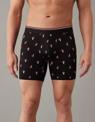 AEO Men's Mushrooms 6" Ultra Soft Boxer Brief Product Image