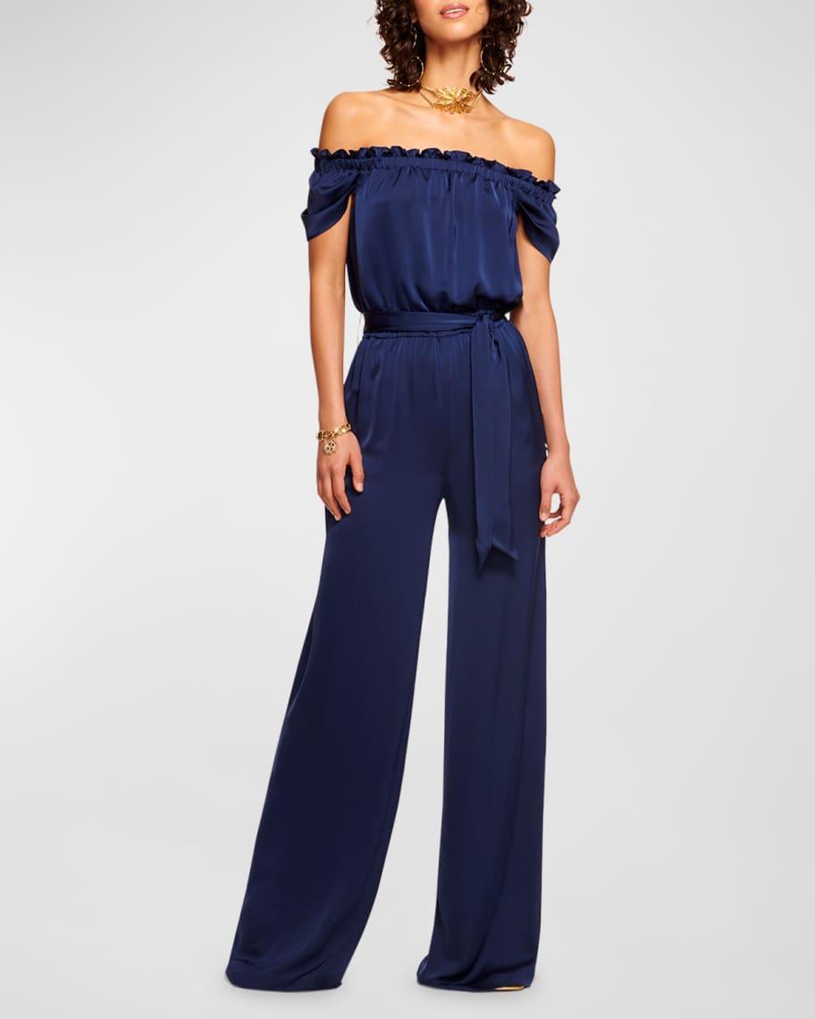 Lee Satin Jumpsuit Product Image