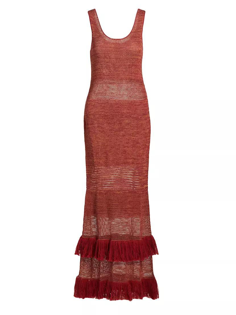 Laguna Ruffle Maxi Dress product image