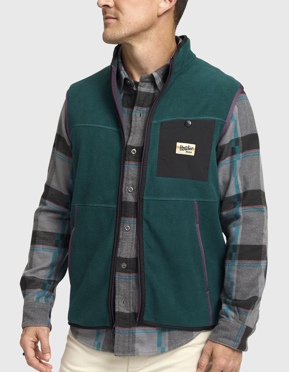 HOWLER BROTHERS Free Range Mens Fleece Vest Product Image