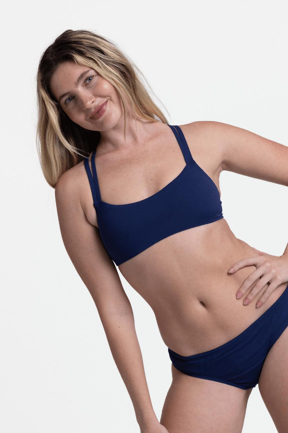 Fendrick Bikini Top - Navy Female Product Image