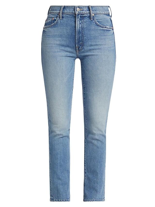 Womens The Insider Flood Mid-Rise Skinny Jeans Product Image