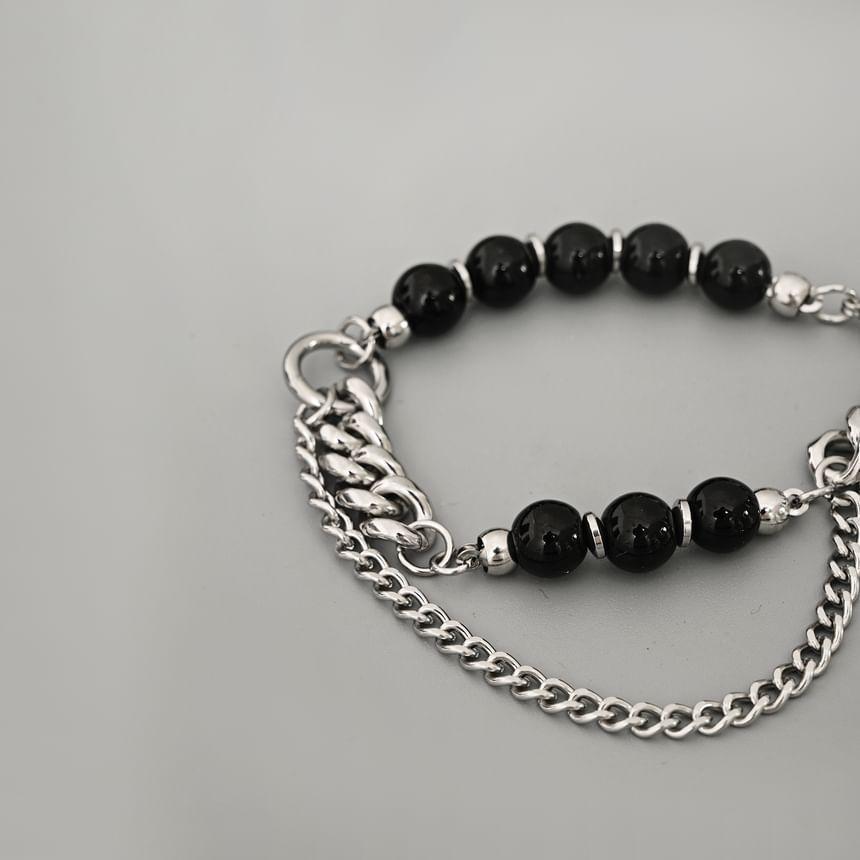 Beaded Chained Bracelet Product Image