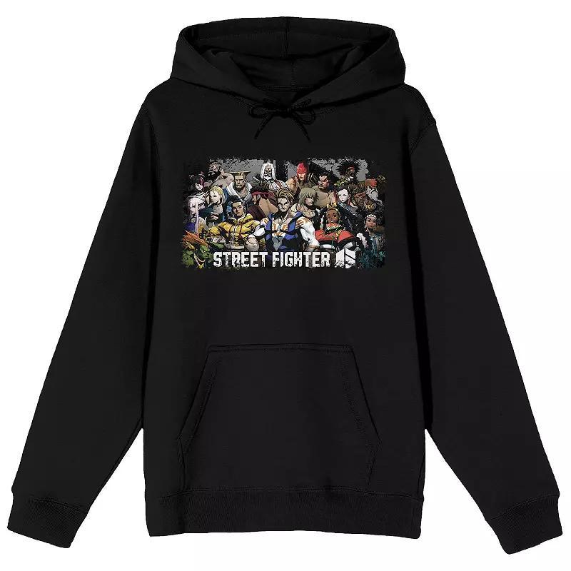 Mens Street Fighter VI Group Graphic Hoodie Product Image