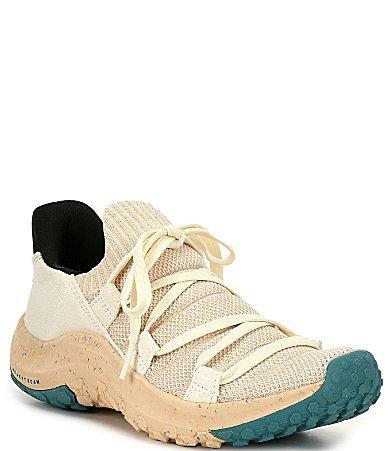 HOLO Footwear Womens Maverick Knit Lace Up Sneakers Product Image