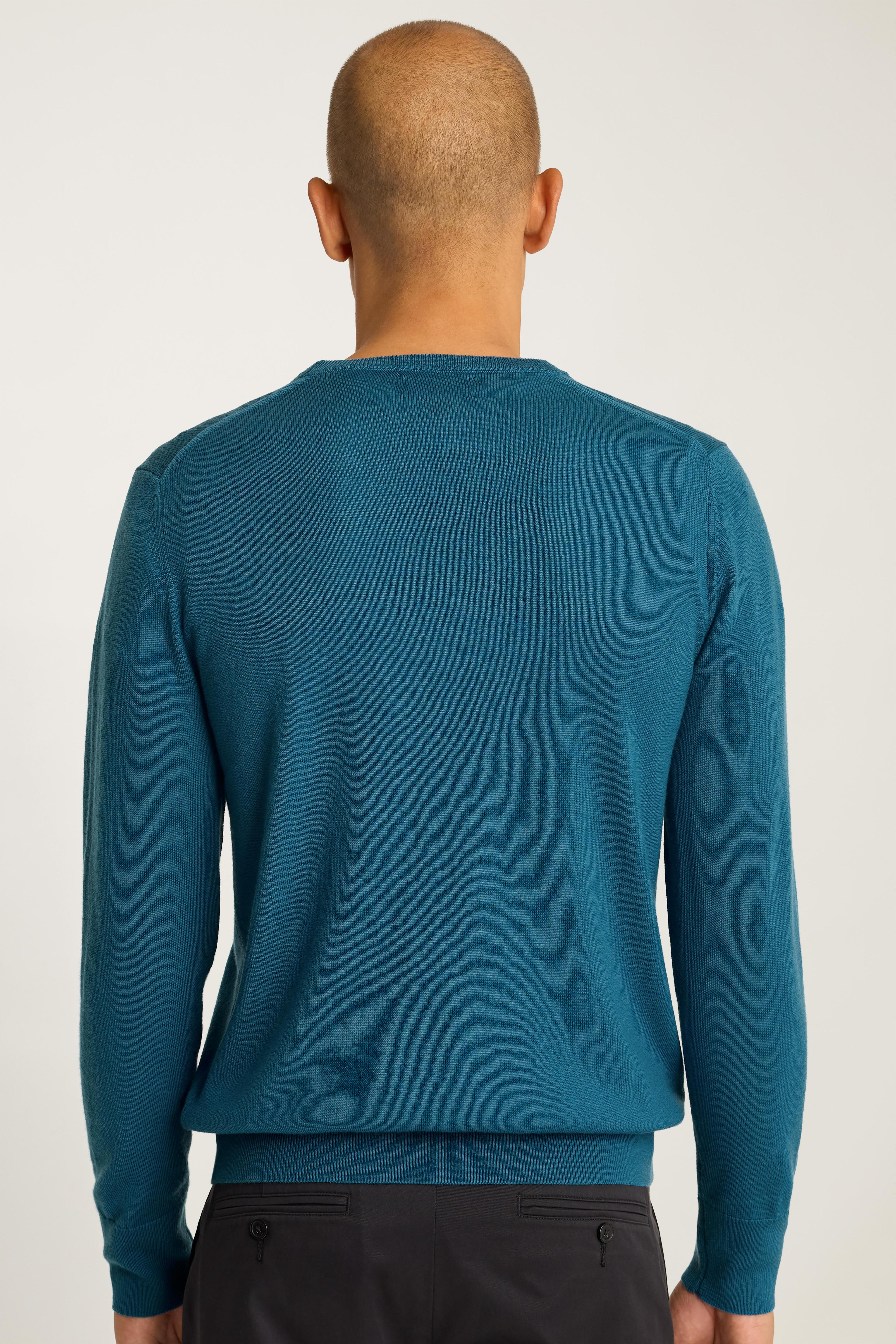 Washable Merino Crew Neck Sweater Product Image