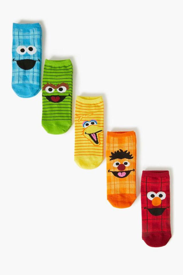 Sesame Street Ankle Socks Set - 5 pack | Forever 21 Product Image