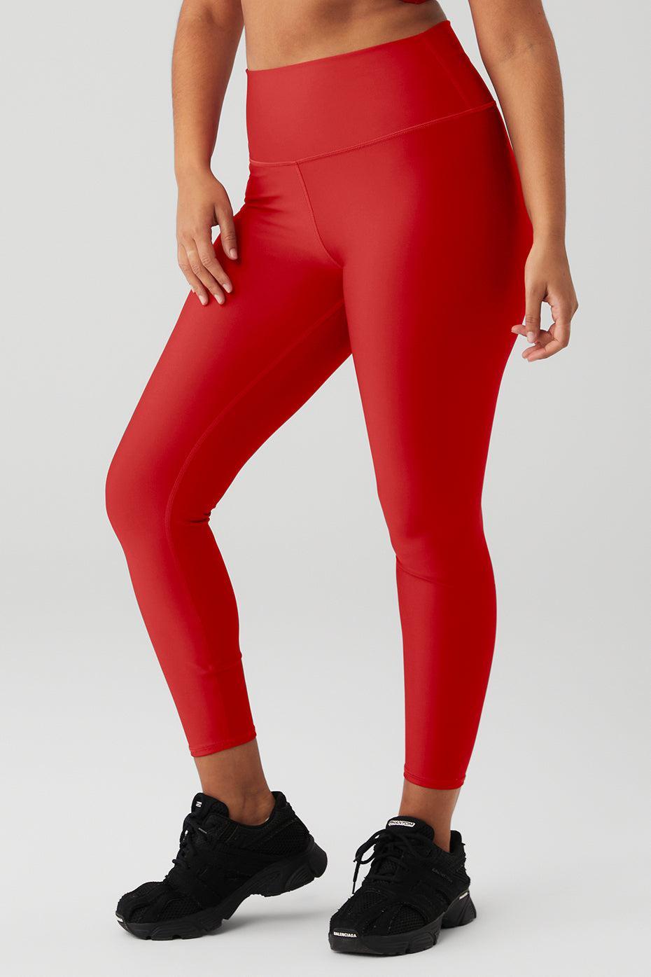 7/8 High-Waist Airlift Legging - Classic Red Female Product Image