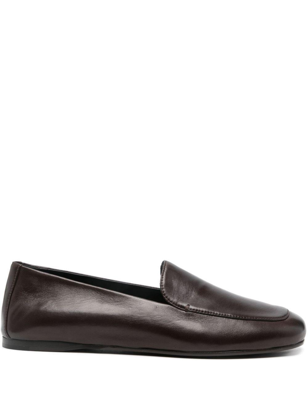 KHAITE Monrow Loafers In Brown product image