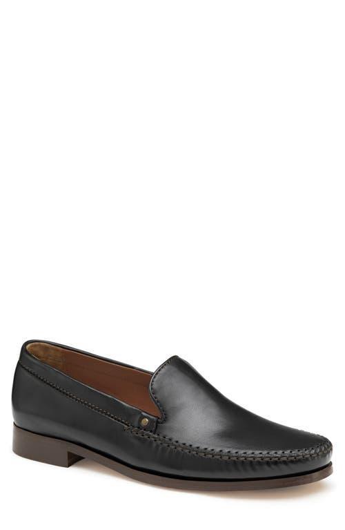 Johnston  Murphy Collection Mens Baldwin Leather Venetian Loafers Product Image