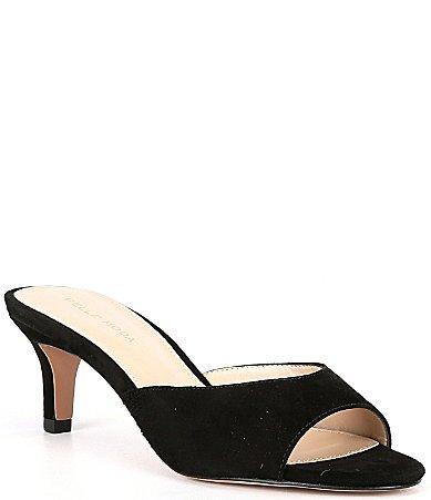 Pelle Moda Balin Suede Slide Dress Sandals Product Image