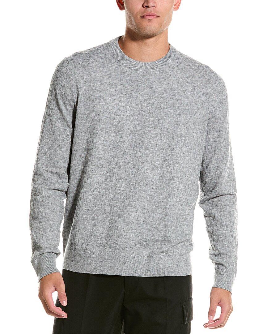 Stitch Sweater In Grey Product Image