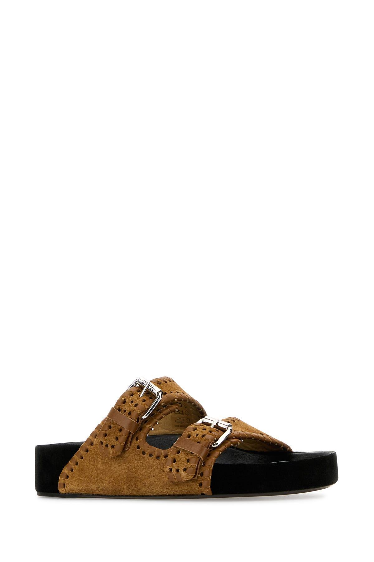 Slippers In Brown Product Image