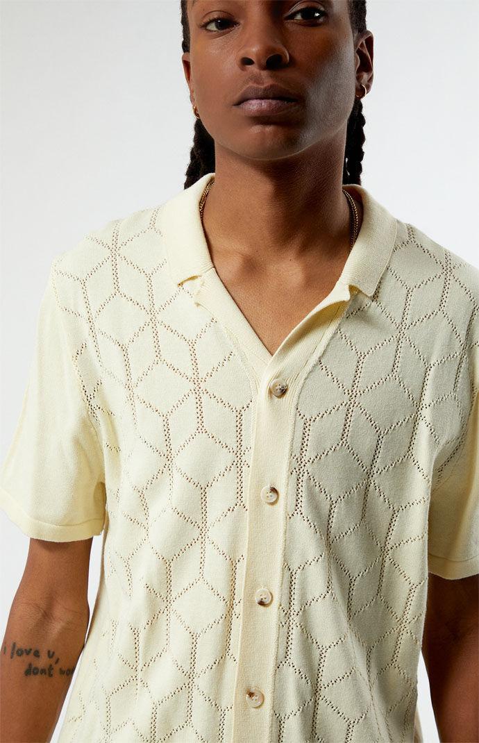 Men's Pattern Knit Shirt - Product Image